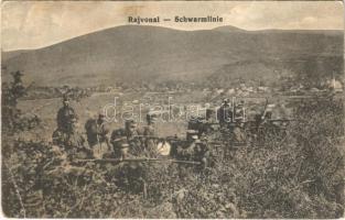 1917 Rajvonal / Schwarmlinie / WWI Austro-Hungarian K.u.K. military, swarm line (EB)