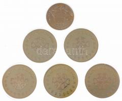 ifj. Szlávics László (1959-) DN "Nagy Magyarok" 5xklf aranyozott Cu-Ni emlékérem (Szent Is...