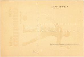 1920-1940 Csillaghegy. cserkésztábor művészlap / Hungarian boy scout art postcard, scout camp s: Ger...