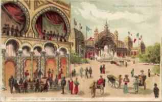 Paris EXPO Hold To Light litho