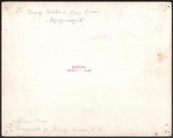 Karády Katalin (1910-1990) színésznő dedikált fotója Nagy István a Egy szív megáll c. filmből. Nagy ...