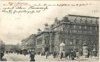 1899 (Vorläufer) Wien, Vienna, Bécs I. Opernring / street