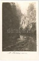 1933 Gyilkos-tó, Ghilcos, Lacul Rosu; Békás-szoros / Cheile Bicazului / gorge. photo