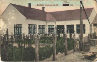 1916 Erdőgyarak, Ghiorac; Jegyzői lak / notarys house, villa (Rb)