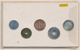 Japán 1965-1966. 1Y-100Y kartonlapon (5xklf) T:2,2-
Japan 1965-1966. 1 Yen - 100 Yen on cardboard (...