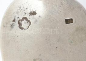 Ezüst (Ag) merőkanál. Jelzett, 163 g 28 cm