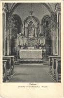 Pertisau, Hochaltar in der Fürstenhaus-Kapelle / chapel, altar, interior (EK)