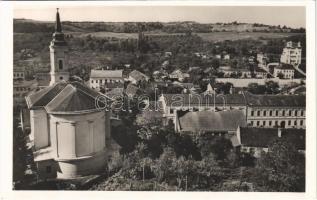 1940 Zilah, Zalau; látkép, templom. Kaszab László kiadása / general view, church