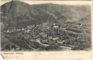 1907 Szarvaskő, látkép (b)
