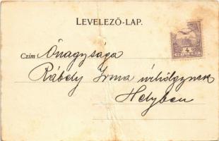 1900 Miskolc, Alsó-Hámor. Ferenczi B. kiadása (fa)