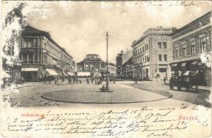 1905 Szeged, Klauzál tér, gyógyszertár, üzletek (felületi sérülés / surface damage)