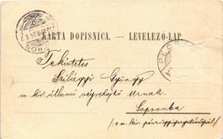 1900 Pécs, Takarékpénztár palotája. Günsberger Lajos kiadása (b)