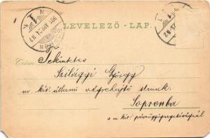 1901 Pécs, Székesegyház. Özv. Tausz Vilmosné kiadása (b)