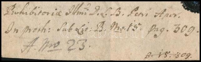 1749 Báró altorjai Apor Péter (1676-1752) történet- és emlékíró saját kezű aláírása egy kantai jószá...