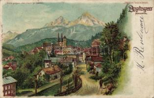 Berchtesgaden Hold To Light litho (fl)