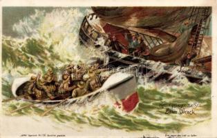 Shipwrecked Hold To Light litho