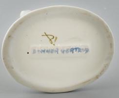 Drasche női akt, jelzett, vaspötty és apró kopások, m: 13 cm