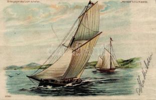 Ships Hold To Light litho