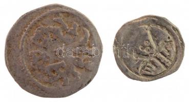 1205-1235. Denár Ag "II. András" (0,61g) + Obulus Ag "II. András" (0,26g) T:2,2-...