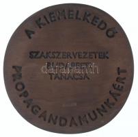 Dévényi János (1934- ) ~1970. "A kiemelkedő Propagandamunkáért - Szakszervezetek Budapesti Taná...