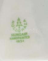 Hollóházi fácán, porcelán, jelzett, kopott máz. h: 21 cm