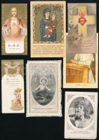 cca 1880-1930 10 db vegyes szentkép