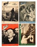 1941-1943 A Híd című folyóirat 4 db száma