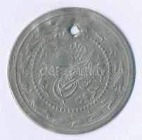 Oszmán Birodalom 1837. (1223//29) 3k Ag T:3 ly. Ottoman Empire 1837. (1223//29) 3 Kurush Ag C:F hole...