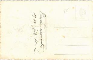 1934 Pusztamonostor, Puszta-Monostor; vasútállomás, photo