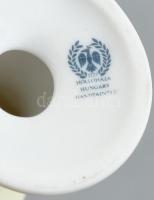 3 db Hollóházi porcelán madár figura. Kézzel festett, jelzett, minimális kopással 11-14 cm-ig