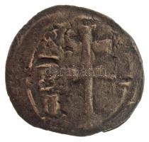 1205-1235. Obulus Ag II. András (0,18) T:3 patina / Hungary 1205-1235. Obulus Ag Andreas II (0,18g) C:F patina Huszár: 226., Unger I: 151.