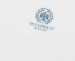 Hollóházi Jurcsák László által tervezett tál, matricás, jelzett, hibátlan, d: 15,,5 cm