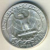 USA 1964D 1/4$ Ag "Washington" T:2/2+
