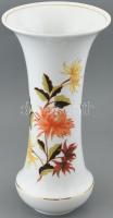 Hollóházi nagy méretű porcelán váza. Matricás, jelzett, hibátlan. 31,5 cm