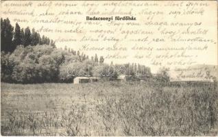 1912 Badacsony, fürdőház. Balatoni Szövetség kiadása (EK)