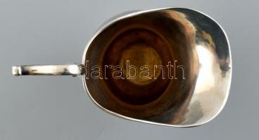 Ezüst(Ag) antik füles kanna, jelzett, m: 23 cm, nettó: 364 g