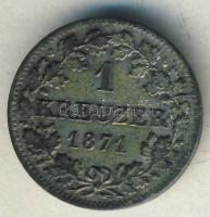 Német Államok/Bajorország 1871. 1Kr Ag T:2/3+