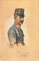 Armeekommandant G.d.K. Eduard v. Böhm-Ermolli / Eduard von Böhm-Ermolli, WWI Austro-Hungarian K.u.K. military, Field Marshal + K.u.K. Inft. Reg. Nr. 81. Baukomp 2/81. (EK)