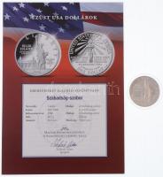 Amerikai Egyesült Államok 1986S 1$ Ag "Szabadásg szobor - Ellis Island T:PP fo.
USA 1986S 1 Do...