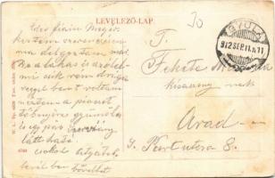 1912 Gyula, Göndöcs népkert. W.L. Bp. 6529. 8783. (fl)