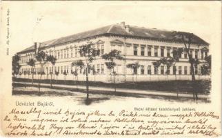 1901 Baja, Állami tanítóképző intézet (EB)