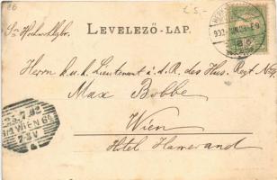 1902 Herkulesfürdő, Baile Herculane; út / road (r)