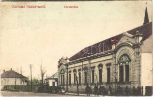 1916 Nádudvar, községháza. Karakas Zsigmond kiadása (Rb)