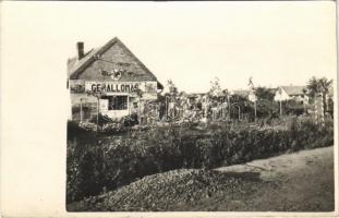 1950 Nagyrábé, M. Áll. Mezőgazdasági Gépüzem Gépállomása. photo