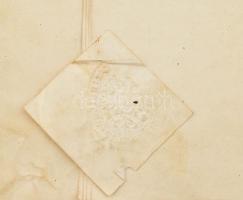 1876 felsőkéri Szobonya Kálmán tartalékos gyógyszerészi kinevezése a kassai 20. gyalogezredbe hadügy...