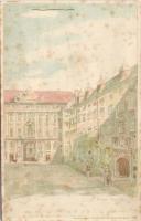 Wien Burghof HTL Litho (fl)