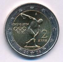 Görögország 2004. 2E Athéni Olimpia 2004 T:1-  Greece 2004. 2 Euro 2004 Olympics Athens C:AU
