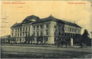 Békéscsaba, Rudolf gimnázium. W.L. 523.