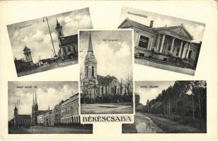 Békéscsaba, Evangélikus és református templomok, Közművelődésháza, Körös részlet, Szent István tér