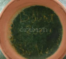 Bálint Csaba, Benczúr Kerámia: nagyméretű kancsó, turulmadár díszítménnyel. Hibátlan, jelzett, m: 32...